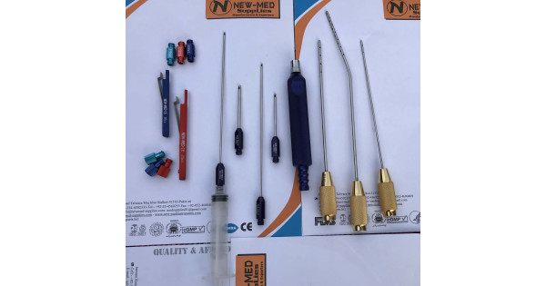 Lot De 40 Canules De Liposuccion - Pour Chirurgie Esthétique Du Visage Et Du Cou, Neuves, Non Stériles